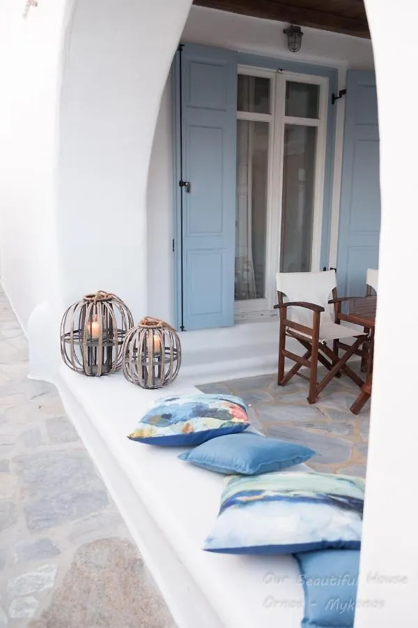Our Beautiful House In Ornos, Mykonos别墅 别墅 奥诺斯