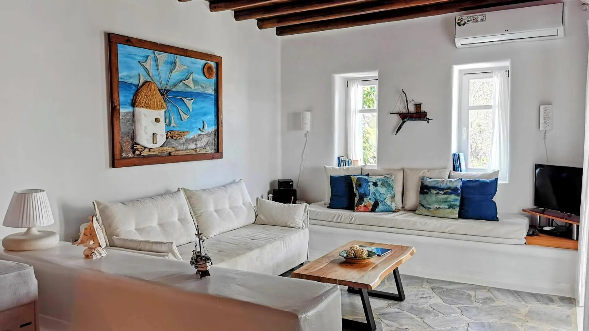 别墅 Our Beautiful House In Ornos, Mykonos别墅